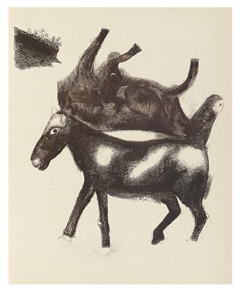 CHAGALL, MARC. Goll, Claire. Journal dun Cheval.